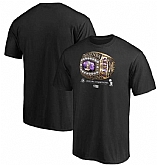 Men's Los Angeles Lakers Black 2020 NBA Finals Champions Bling Diamond T-Shirt,baseball caps,new era cap wholesale,wholesale hats